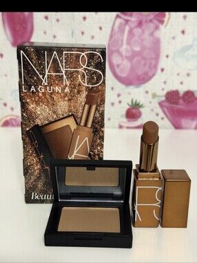 NARS Laguna Bronzer & Lipstick Duo — Warm Tan